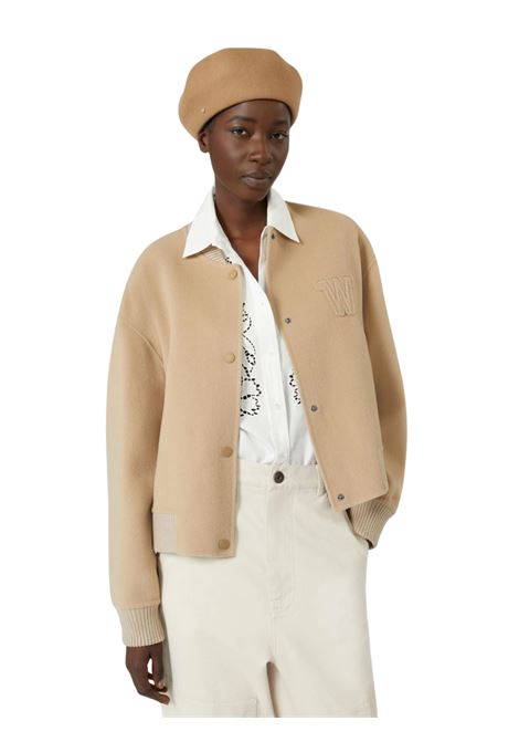 Bomber in mista lana - CAMMELLO Weekend MAXMARA | ZELANTE063